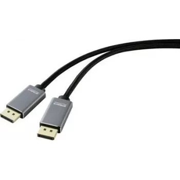 SpeaKa Professional Cable de conexión DisplayPort [1x conector macho DisplayPort - 1x conector macho DisplayPort] 5,00 m negro (SP-8993892)