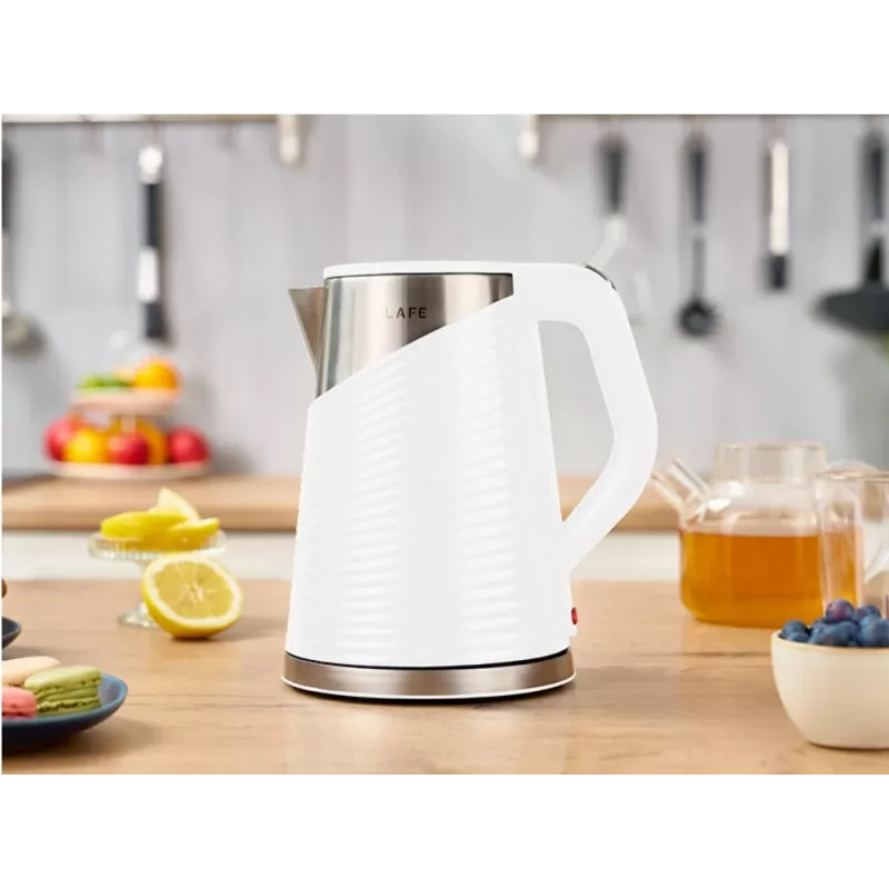 Hervidor eléctrico LAFE 1,8L 2200W blanco