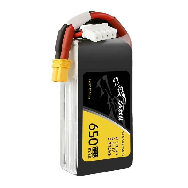 Batería Tattu 650mAh 11,1V 75C 3S1P