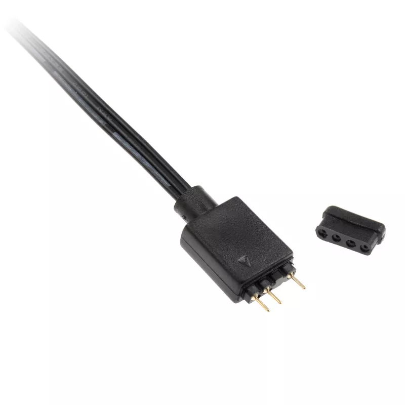Adaptador de cable Kolink 4 pines ventilador a 3 pines 5V ARGB, 0,4 m
