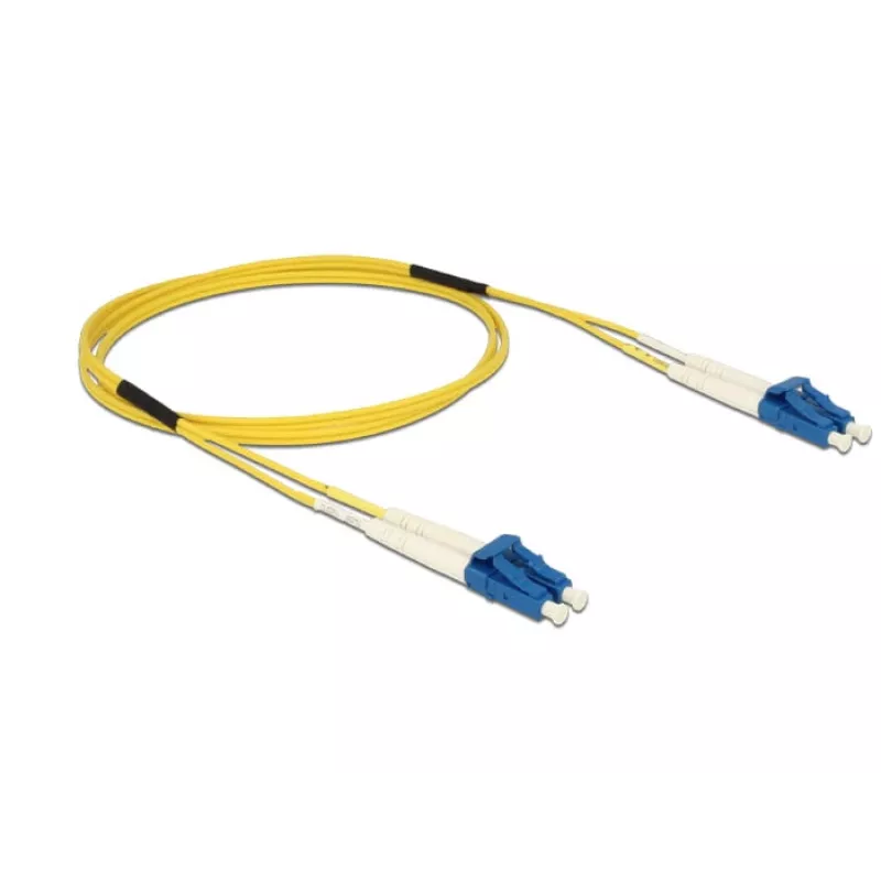 Cable de fibra óptica DeLOCK 1 m LC-LC 84599