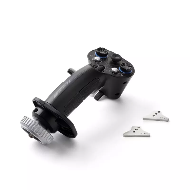 Empuñadura adicional para joystick de vuelo Thrustmaster Sol-R 3 AVA, negro, USB Type-C, analógico/digital, PC, 75×115×200 mm