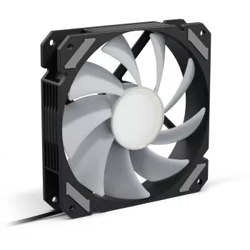 Ventilador de caja SHARKOON SHARK Mirror 120mm ARGB PWM - Negro
