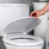 Asiento de inodoro Beldray LA030252UFFEU7 — antibacteriano, diseño fácil de limpiar