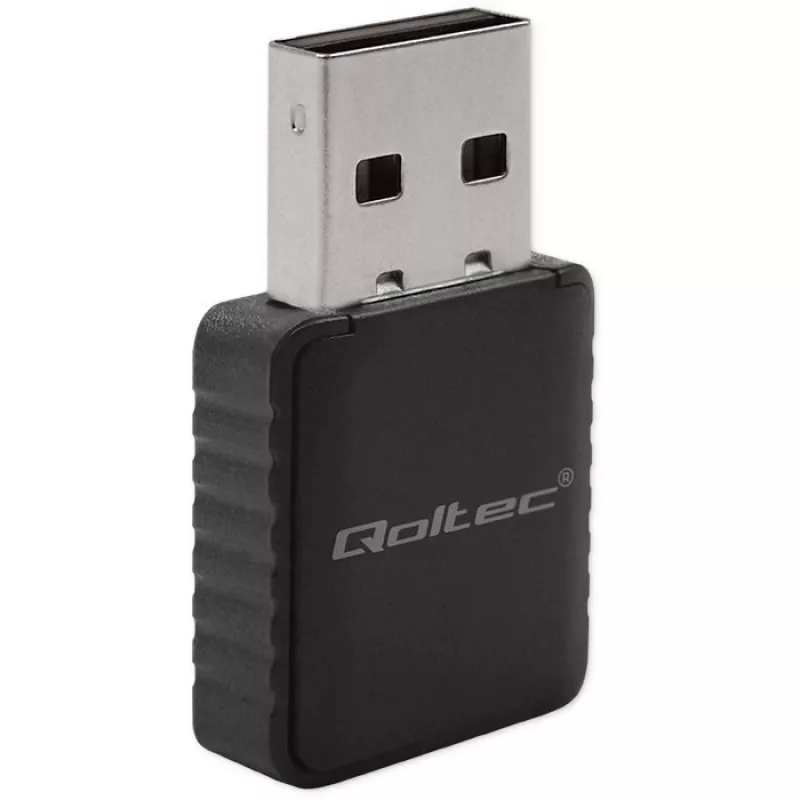 Adaptador USB inalámbrico QOLTEC 56988 Dual Band 1300Mbps USB 3.0