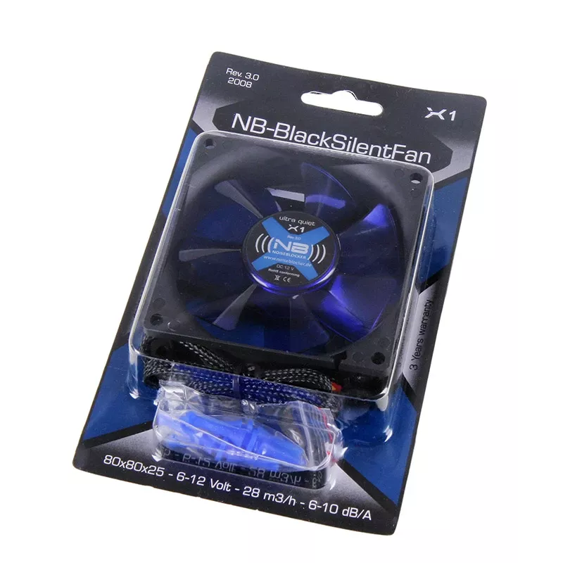 Ventilador Noiseblocker BlackSilentFan X1