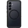 OtterBox Defender XT Clear Magnets funda, Samsung Galaxy S25, transparente/negro