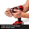 Taladro con empuñadura de pistola Einhell TE-CD 18/50 Li-i BL, 1800 U/min, 2,35 kg