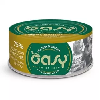 Oasy More Love Pollo con Lentejas 70 g