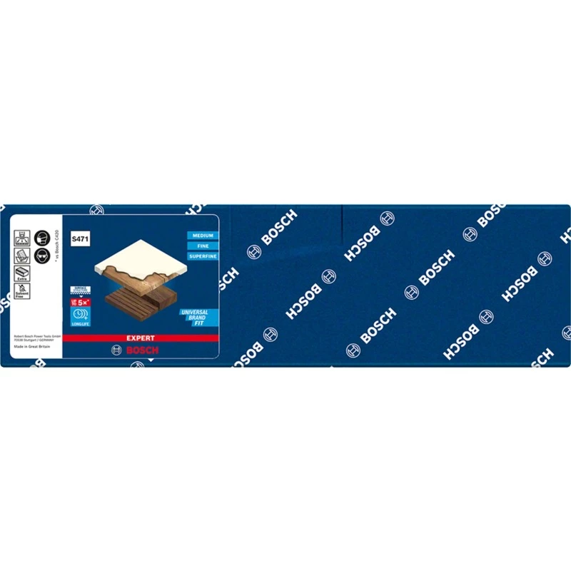 Bosch 2 608 901 180 bloque de lijar grano superfino