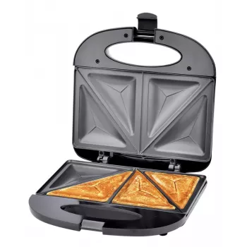 Esperanza ASIAGO Sandwichera 1000 W negra, blanca