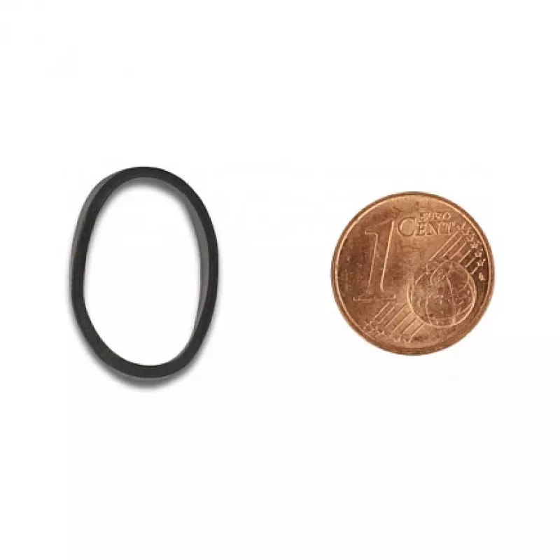 Unidad de estado sólido (SSD) DeLOCK anillo de goma para montaje de SSD M.2 y disipador negro pack de 10