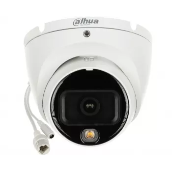 Cámara IP de vigilancia DAHUA IPC-HDW1639T-A-IL-0280B-S6 — 8MP, distancia focal fija 2,8 mm, IR 30 m, IP67, PoE