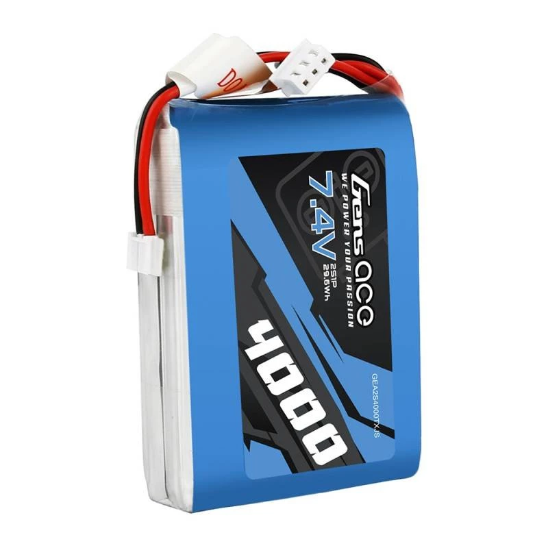Batería LiPo Gens Ace 4000mAh 7.4V 1C