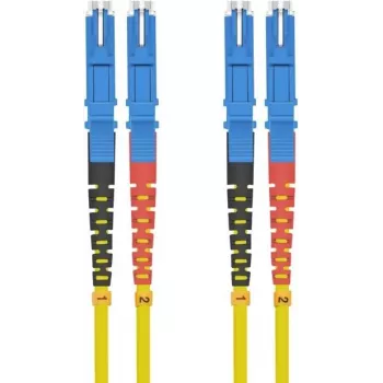 Latiguillo de fibra óptica helos E2000 2 m, 9/125 µm OS2, amarillo