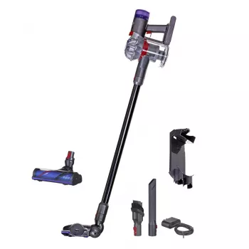 Aspirador de batería Dyson V8 Advanced 2 en 1, sin bolsa, níquel, plata
