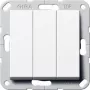GIRA 283203 Interruptor eléctrico 2P Blanco (283203)