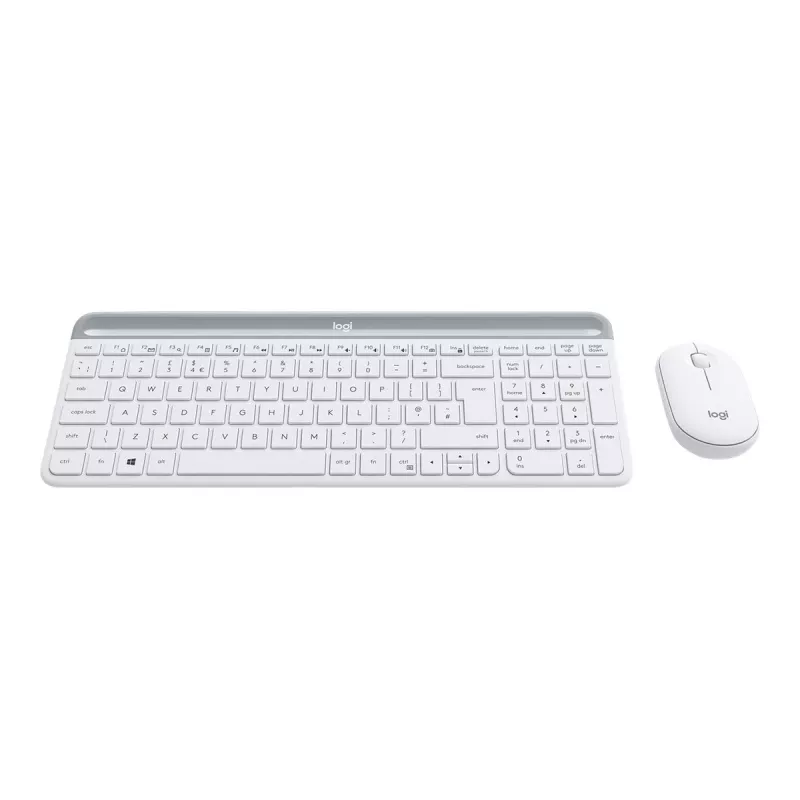 Conjunto de teclado y ratón Logitech MK470 combo delgado