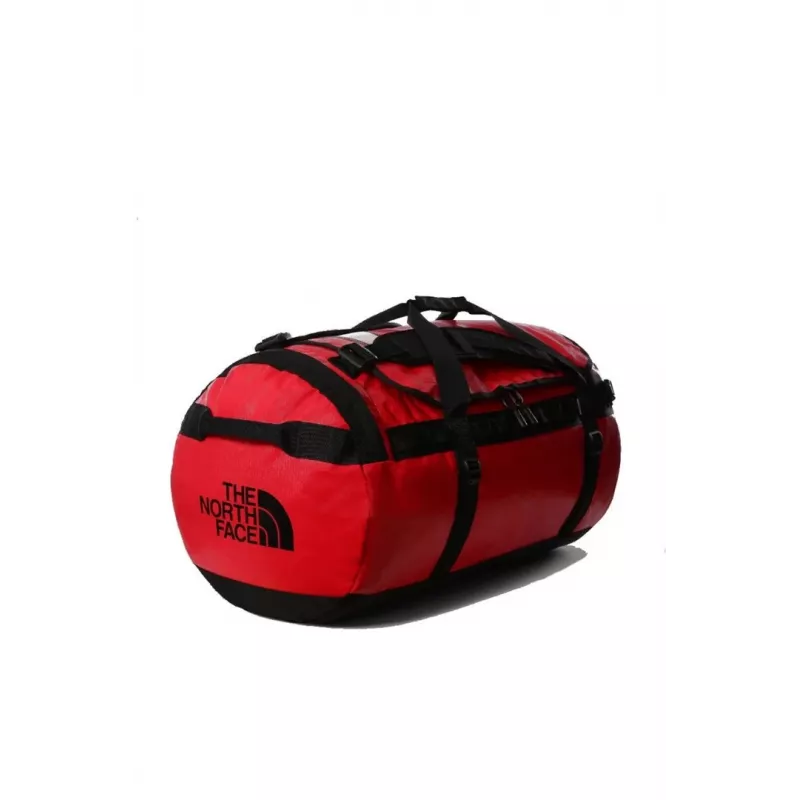 Bolsa de viaje The North Face Base Camp Duffel L 95 L poliéster negro, rojo
