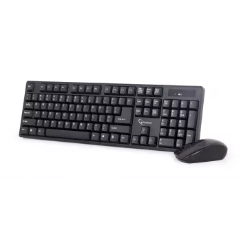Conjunto de teclado + ratón negro/inalámbrico