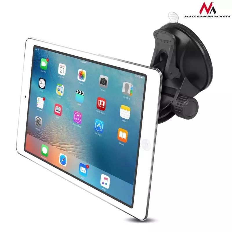 Soporte magnético para tablet para coche MACLEAN MC-822 — ángulo de visión ajustable, compatible con tablets