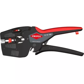 Multiusos para electricistas Knipex NexStrip 12 72 190 SB – herramienta pelacables y crimpadora