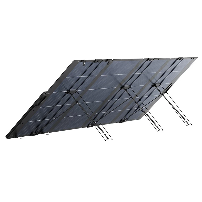 Panel solar ligero EcoFlow 400W silicio monocristalino