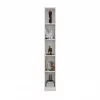 Estantería top e shop REGAŁ R25 25 cm blanca – estantería de una pieza
