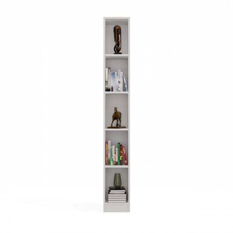 Estantería top e shop REGAŁ R25 25 cm blanca – estantería de una pieza