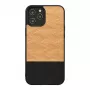 Funda para móvil man and wood para iPhone 12 Pro Max — espiga Nero negro