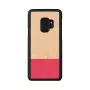 Funda para smartphone Man and Wood para Samsung Galaxy S9 — diseño Mismatch negro