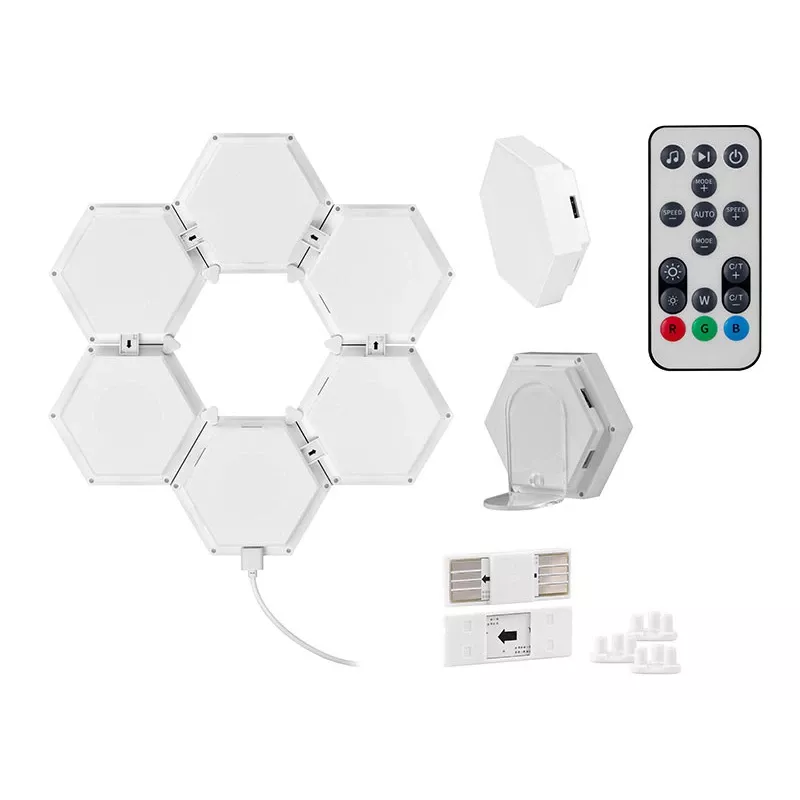Panel LED RGB empotrable TRACER Smart Hexagon Tracer 47256 Ambience TRAOSW47256