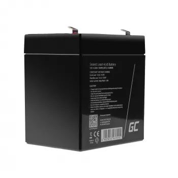 Batería AGM plomo-ácido VRLA – 12 V – 4 Ah