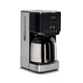 Caso | Cafetera con dos jarras isotérmicas | Taste & Style Duo Thermo | Cafetera de filtro | 800 W | Negro/acero inoxidable