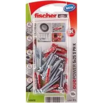 Taco Fischer DuoPower 5 x 25 S PH K NV 25 mm 535478 1 set (535478)
