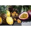Eco fresh foods Bolas de piña y fruta de la pasión deshidratadas 100 g
