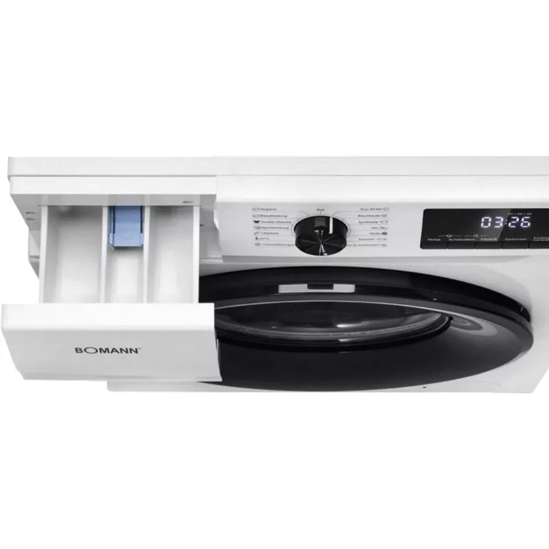 Lavadora de carga frontal BOMANN WA7175 — 7 kg, 1400 rpm, clase energética A, blanca