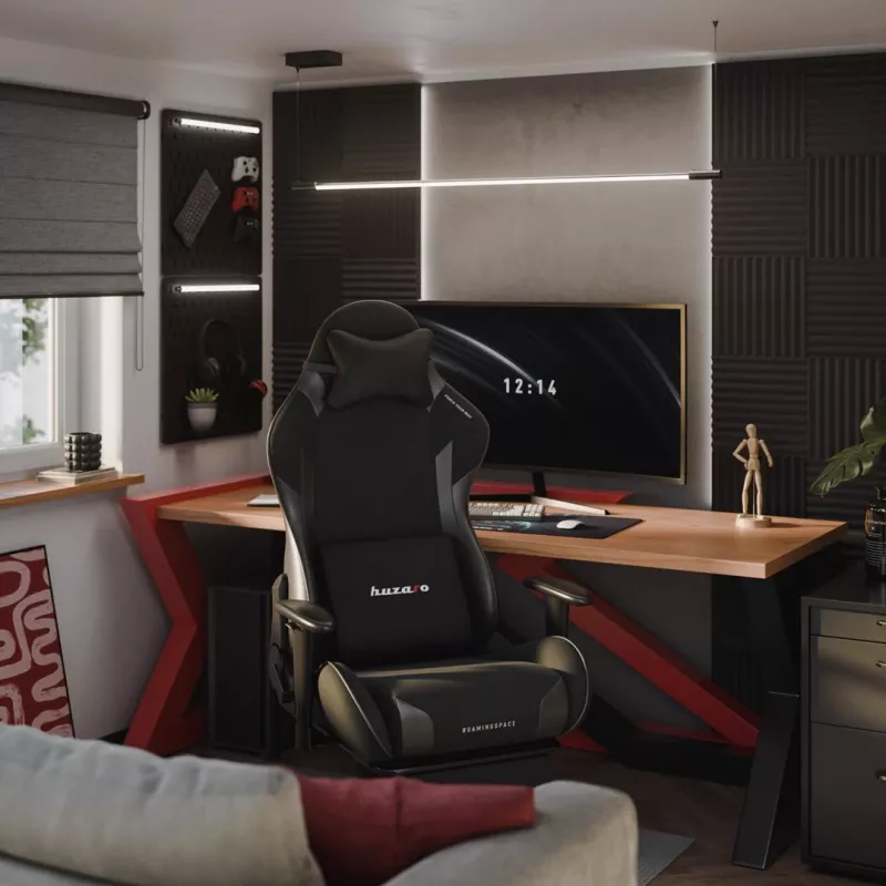 Silla gaming Huzaro Force 5.7 negra