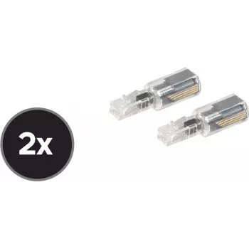 Enrollacables ShiverPeaks 71216-S-SET2 — protección antivuelta para cables de auricular telefónico