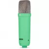 NT1 Signature +cable XLR+brazo de estudio de sobremesa, micrófono verde claro, pack