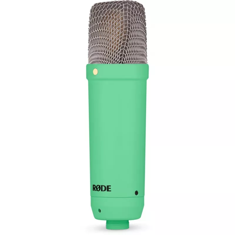 NT1 Signature +cable XLR+brazo de estudio de sobremesa, micrófono verde claro, pack