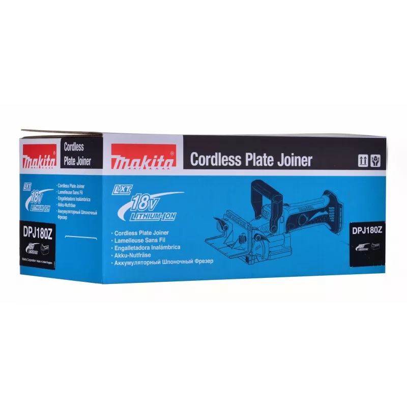 Fresadora de biscuits a batería Makita DPJ180Z 18V