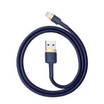 Cable Lightning Baseus CALKLF-CV3 2 m Azul Oro