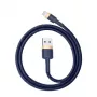 Cable Lightning Baseus CALKLF-CV3 2 m Azul Oro
