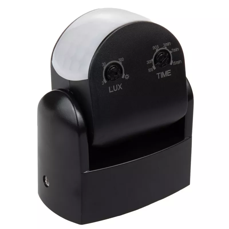 Detector de movimiento por infrarrojos MACLEAN MCE468B IP65 — Detector de presencia por infrarrojos, resistente a la intemperie
