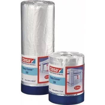 Tesa Easy Cover 4369 película de cubrición UV 04369-9-1, 14 m x 110 cm, transparente