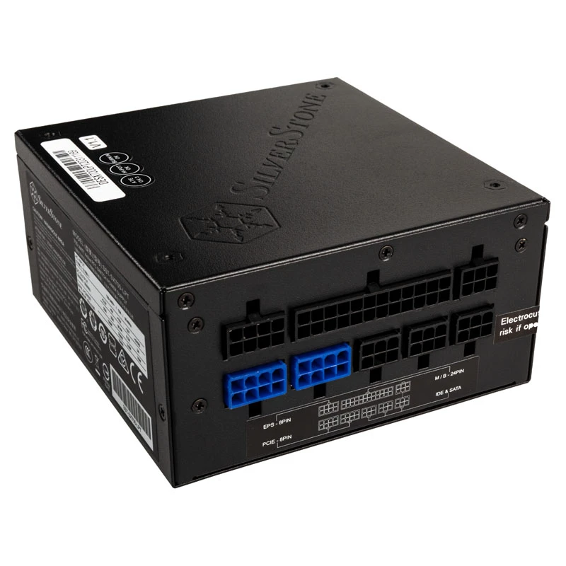SilverStone SFX Series SX700-LPT - V1.1 - Fuente de alimentación (interna) - ATX12V 2.4/ EPS12V / SFX-L - 80 PLUS Platinum - AC 120/230 V - 700 Watt - PFC activo - Negra
