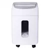 Destructora de papel ActiveJet ASH-1602M, P-5, 28 l, corte 2x14 mm, blanca