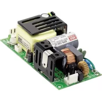 Fuente de alimentación MEAN WELL EPS-120-24, 120 W, salida 24 V, entrada AC 80-264 V, compacta