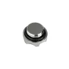Tapón de cierre BitsPower BP-PRE-06 G1/4 plata brillante – racor de cierre premium
